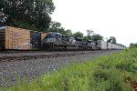 NS 1132 with a westbound stack train